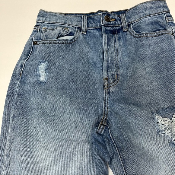 Women’s Jeans Cello High Rise Distressed Dad Boyfriend Denim Size 3/26 - Picture 5 of 10